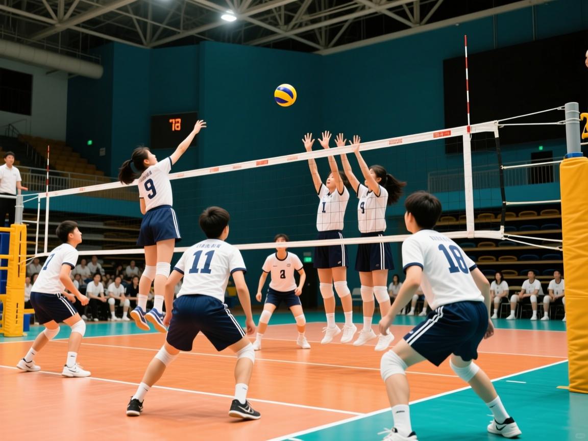 乐鱼官网优惠-大学生排球赛火热进行晋级形势复杂，大学生排球赛策划方案